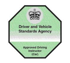 ADI Green fully qualified driving instructor green badge