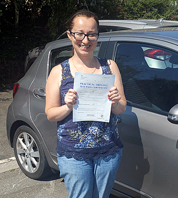 Well done Iwona on your well desered test pass after driving lessons at 
Orpington Alpha 1 Driving School - despite huge nerves throughout training, a well deserved test pass